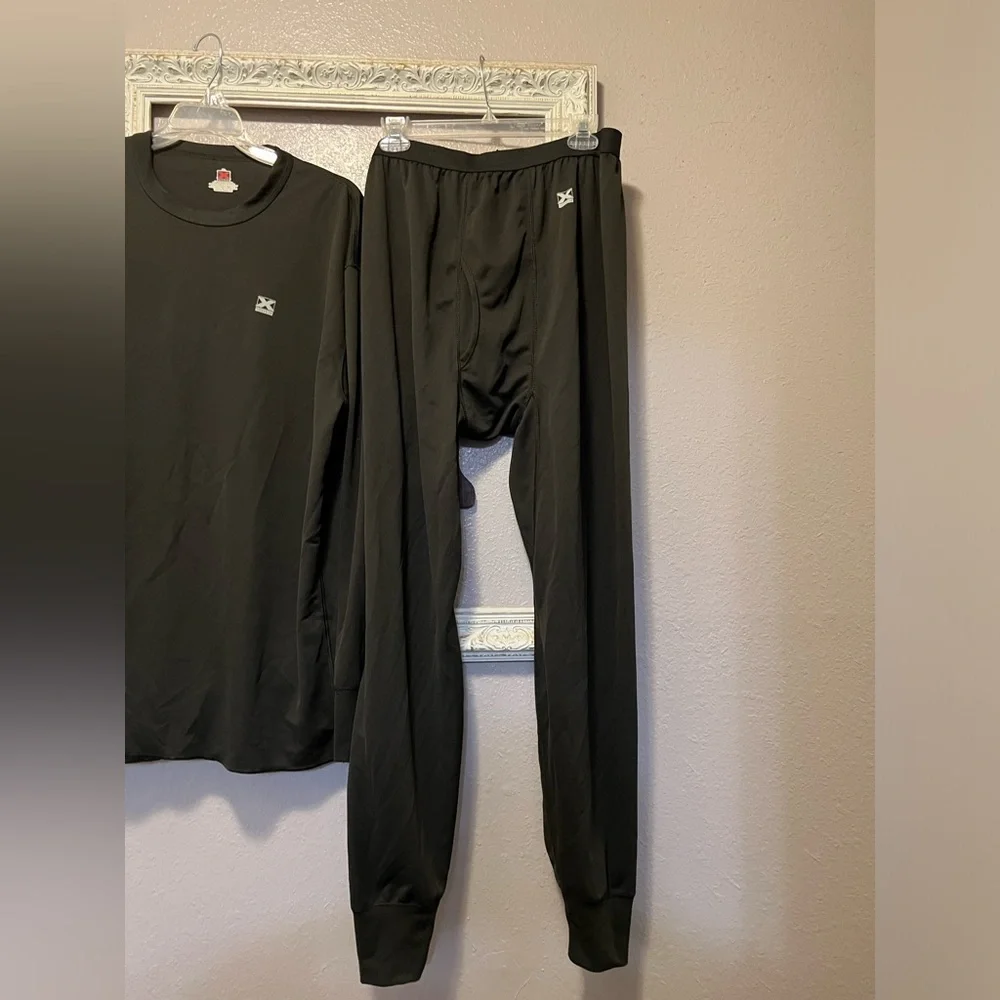 X Systems Base Layer Set in Dark Green Size XL - Picture 6 of 8